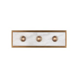 Berdine 3 Light Medium Wall Sconce 16 x 5 Inches by Currey Company - 5800-0052