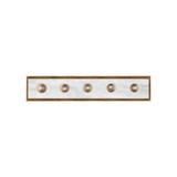 Berdine 5 Light Large Wall Sconce 25 x 5 Inches by Currey Company - 5800-0055