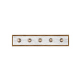 Berdine 5 Light Large Wall Sconce 25 x 5 Inches by Currey Company - 5800-0055