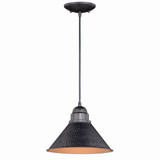 Outland 1 Light Small Outdoor Pendant by Vaxcel - T0493