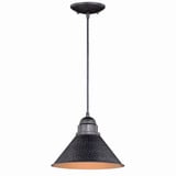 Outland 1 Light Small Outdoor Pendant by Vaxcel - T0493