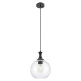 Astor 1 Light Cord Hung Mini Pendant 10 Inch X 14 Inch Tall by Innovations - 415-1P-G12-10