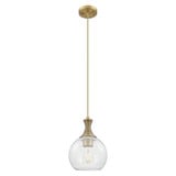 Astor 1 Light Cord Hung Mini Pendant 8 Inch X 12 Inch Tall by Innovations - 415-1P-G12-8