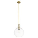 Astor 1 Light Stem Hung Rope Mini Pendant 15.38 Inch Tall by Innovations - 415-1SR-G12-12