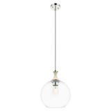 Astor 1 Light Stem Hung Rope Mini Pendant 15.38 Inch Tall by Innovations - 415-1SR-G12-12