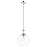 Astor 1 Light Stem Hung Rope Mini Pendant 15.38 Inch Tall by Innovations - 415-1SR-G12-12