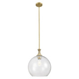 Astor 1 Light Stem Hung Rope Pendant 14 Inch by Innovations - 415-1SR-G12-14