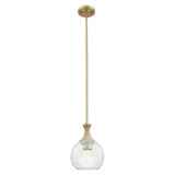 Astor 1 Light Stem Hung Rope Mini Pendant 11.75 Inch Tall by Innovations - 415-1SR-G12-8