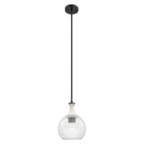 Astor 1 Light Stem Hung Rope Mini Pendant 11.75 Inch Tall by Innovations - 415-1SR-G12-8