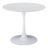 Opus Dining Table 30.3 Inch Tall and 35.4 Inch Wide by Zuo Modern - 101566