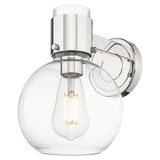 Lawton Sphere 1 Light Wall Sconce 7 Inch and 8.63 Inch Tall by Innovations - 464-1W-G464B-7