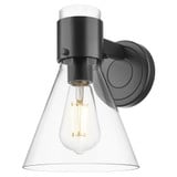 Lawton Cone 1 Light Wall Sconce 7 Inch Wide X 8.63 Inch Tall by Innovations - 464-1W-G464C-7
