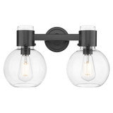 Lawton Sphere 2 Light Bath Vanity 15.5 Inch X 9.63 Inch Tall by Innovations - 464-2W-G464B-7