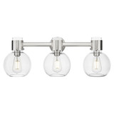 Lawton Sphere 3 Light Bath Vanity 24 Inch X 9.63 Inch Tall by Innovations - 464-3W-G464B-7