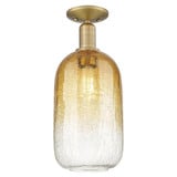 Brookhaven Cloche 1 Light Semi Flush Mount 16.5 Inch Tall by Innovations - 716-1C-G482-7
