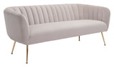 Deco Sofa 26.8 Inches Tall and 70.1 Inches Wide by Zuo Modern - 101854