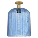 Bridal Veil 1 Light Semi Flush Mount 12 Inch X 19 Inch Tall by Innovations - 716-1C-G559-12