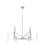 Sunjai 9 Light Oversized 2 Tier Chandelier by Hunter - 1952_9