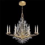 Lily Buds 8 Light Oversized Round Chandelier by Fine Art - 881240