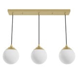 Hepburn 3 Light Small Pendant by Hunter Fans - 19799