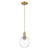 Preston 1 Light Cord Hung Mini Pendant 10.75 Inch Tall by Innovations - 716-1P-G458-7