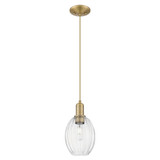 Preston 1 Light Cord Mini Pendant 6.25 Inch X 11.5 Inch Tall by Innovations - 716-1P-G459-6