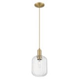 Preston 1 Light Cord Mini Pendant 6.75 Inch X 12.5 Inch Tall by Innovations - 716-1P-G460-7