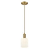 Bridal Veil 1 Light Cord Hung Mini Pendant 10 Inch Tall by Innovations - 716-1P-G559-5