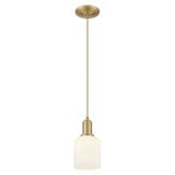 Bridal Veil 1 Light Cord Hung Mini Pendant 10 Inch Tall by Innovations - 716-1P-G559-5