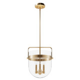 Karloff 3 Light Medium Pendant 14 Inch Tall by Hunter Fans - 19832