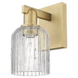 Bridal Veil 1 Light Wall Sconce 5 Inch and 10.75 Inch Tall by Innovations - 716-1W-G559-5