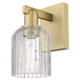 Bridal Veil 1 Light Wall Sconce 5 Inch and 10.75 Inch Tall by Innovations - 716-1W-G559-5