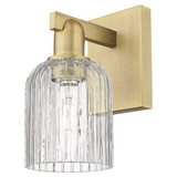 Bridal Veil 1 Light Wall Sconce 5 Inch and 10.75 Inch Tall by Innovations - 716-1W-G559-5