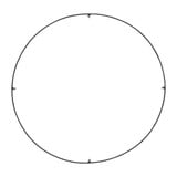 Trellis Spacer 0.3 Inch Tall by 30.3 Inch Wide by VC Modern - 700TRSRNGR430B