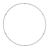 Trellis Spacer 0.3 Inch H and 40.3 Inch W by VC Modern - 700TRSRNGR640B