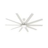 Overton 10 Blade Outdoor Ceiling Fan with Light Kit 72 Inch by Hunter Fans - 50718