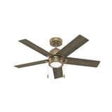 Erling 5 Blade Ceiling Fan with Light Kit 44 Inches Wide by Hunter Fans - 51706