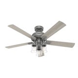 Hartland 5 Blade Ceiling Fan with Light Kit 52 Inches Wide by Hunter Fans - 51854