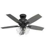 Gatlinburg 5 Blade Ceiling Fan with Light Kit 44 Inches Wide by Hunter Fans - 52425