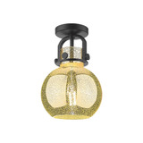 Newton Sphere 1 Light Flush Mount 12 Inch Tall X 8 Inch Wide by Innovations - 410-1F-G410-8_P