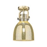 Newton Bell 1 Light Arched Flush Mount 8 Inch Wide by Innovations - 410-1F-G412-8_P