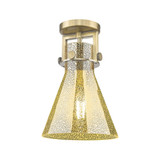 Newton Cone 1 Light Flush Mount 12 Inch Tall and 8 Inch Wide by Innovations - 411-1F-G411-8_P