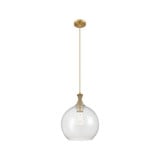 Astor 1 Light Cord Mini Pendant 15.5 In and 12 In Wide by Innovations - 415-1P-G12-12_P