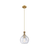 Astor 1 Light Cord Hung Mini Pendant 12 Inch and 8 Inch Wide by Innovations - 415-1P-G12-8_P