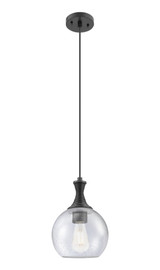 Astor 1 Light Cord Hung Mini Pendant 12 Inch and 8 Inch Wide by Innovations - 415-1P-G12-8_P