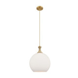 Astor 1Light Cord Rope Mini Pendant 15.5 Inch by 12 Inch Wide by Innovations - 415-1PR-G12-12_P