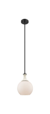 Astor 1Light Stem Rope Mini Pendant 11.75 In X 8 In Wide by Innovations - 415-1SR-G12-8_P