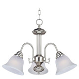 Malaga 3 Light Small Chandelier by Maxim - 2697FTSN