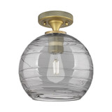 Crown Point 1 Light Flush Mount 9.63 Inch Tall X 8 Inch Wide by Innovations - 434-1F-G1213-8_P