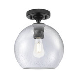 Crown Point 1 Light Flush Mount 9.5 Inch Tall X 8 Inch Wide by Innovations - 434-1F-G12-8_P